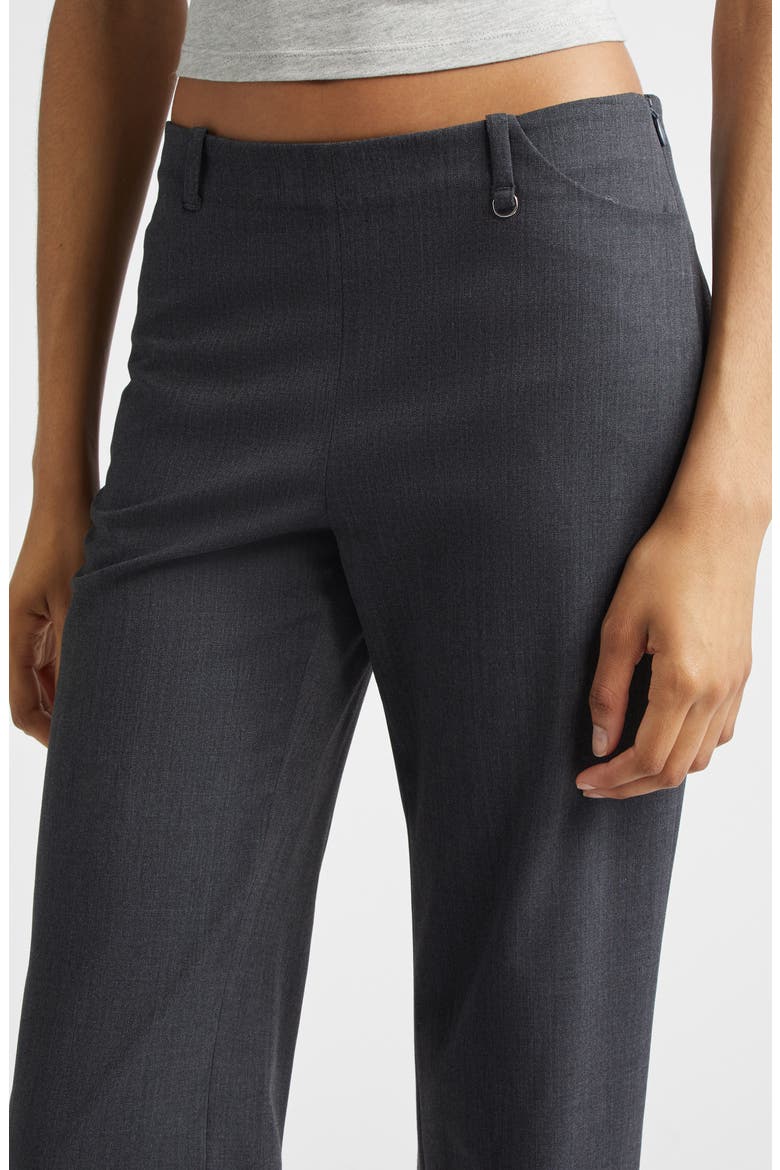 Lomba Low Waist Straight Leg Pants, Alternate, color, GREY