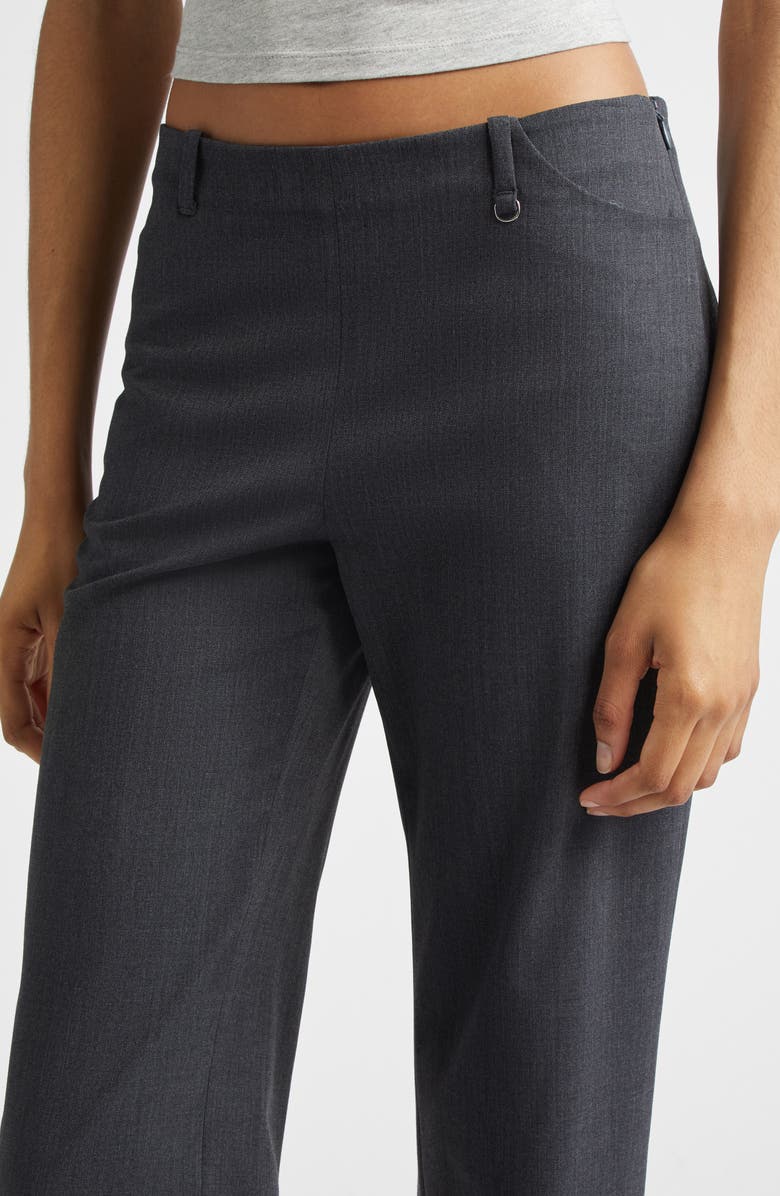 Paloma Wool Lomba Low Waist Straight Leg Pants, Alternate, color, Grey