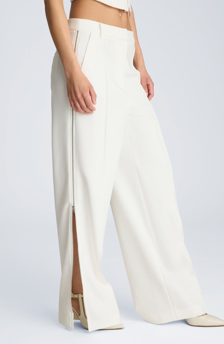 Kenneth Cole High Waist Wide Leg Pants, Alternate, color, 