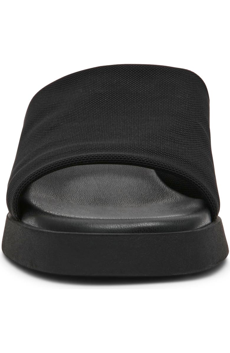 Steve Madden Lucee Platform Slide Sandal, Alternate, color, Black