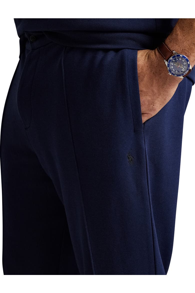 Big & Tall Double-Knit Jogger Pants, Alternate, color, CRUISE NAVY