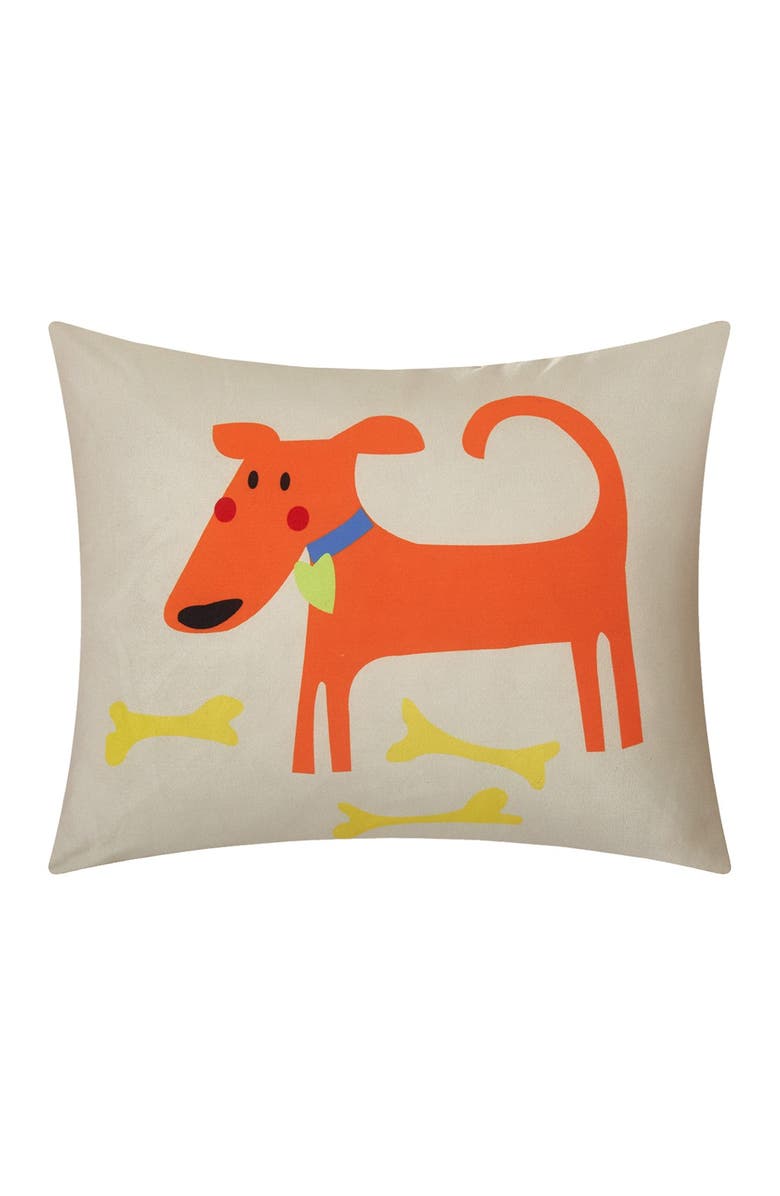 CHIC Full Pet Corral Colorful "Man's Best Friend" Dog Comforter Set - Blue, Alternate, color, 