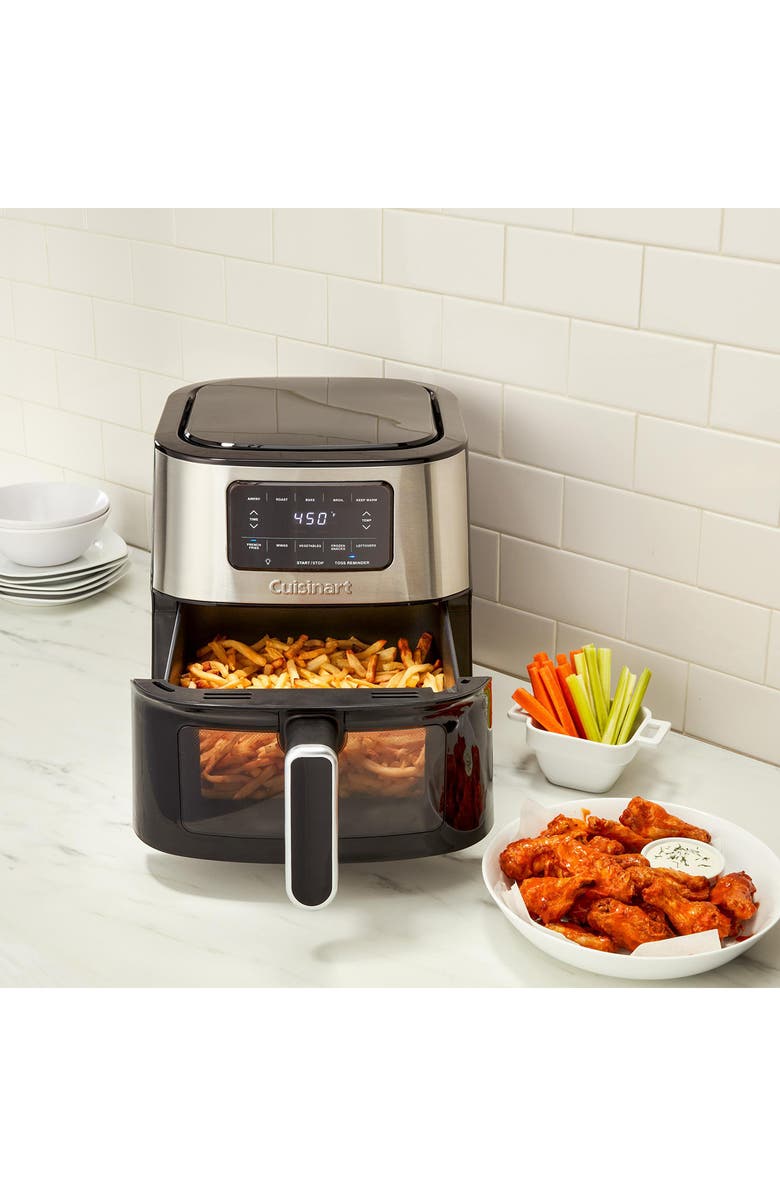 Cuisinart 6 Quart Basket Airfryer, Alternate, color, Black