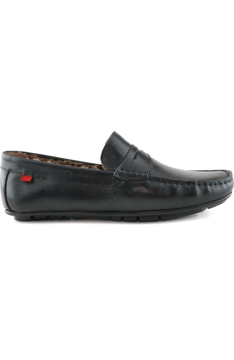 Marc Joseph New York Prospect Park Genuine Shearling Lined Driving Shoe, Alternate, color,