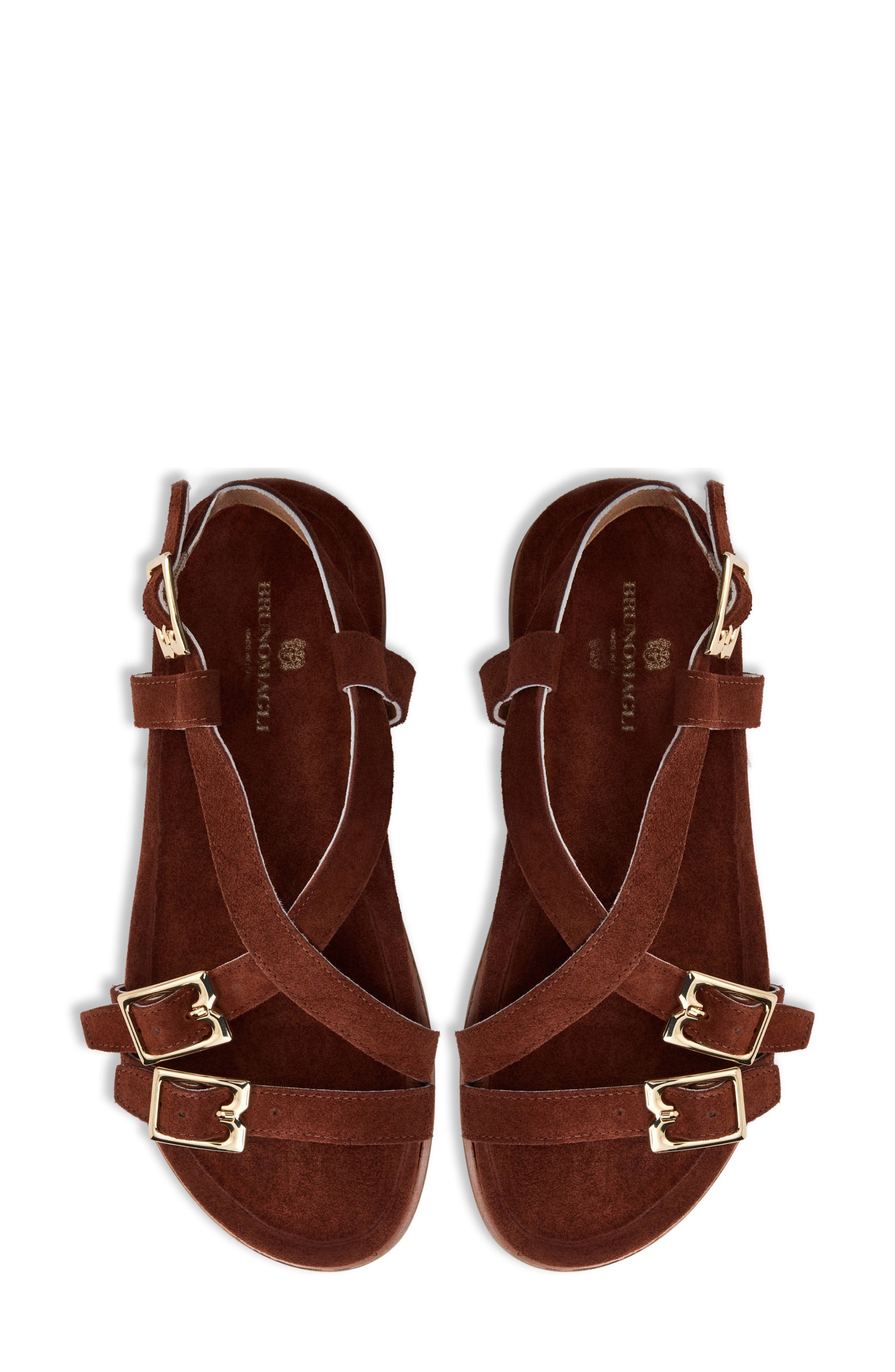 Gianna Slingback Sandal, Alternate, color, BROWN SUEDE