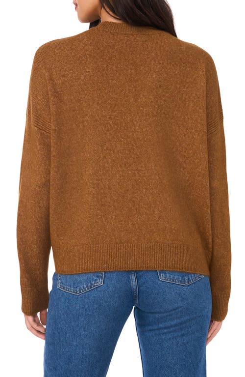 VINCE CAMUTO VINCE CAMUTO CROPPED CREWNECK SWEATER