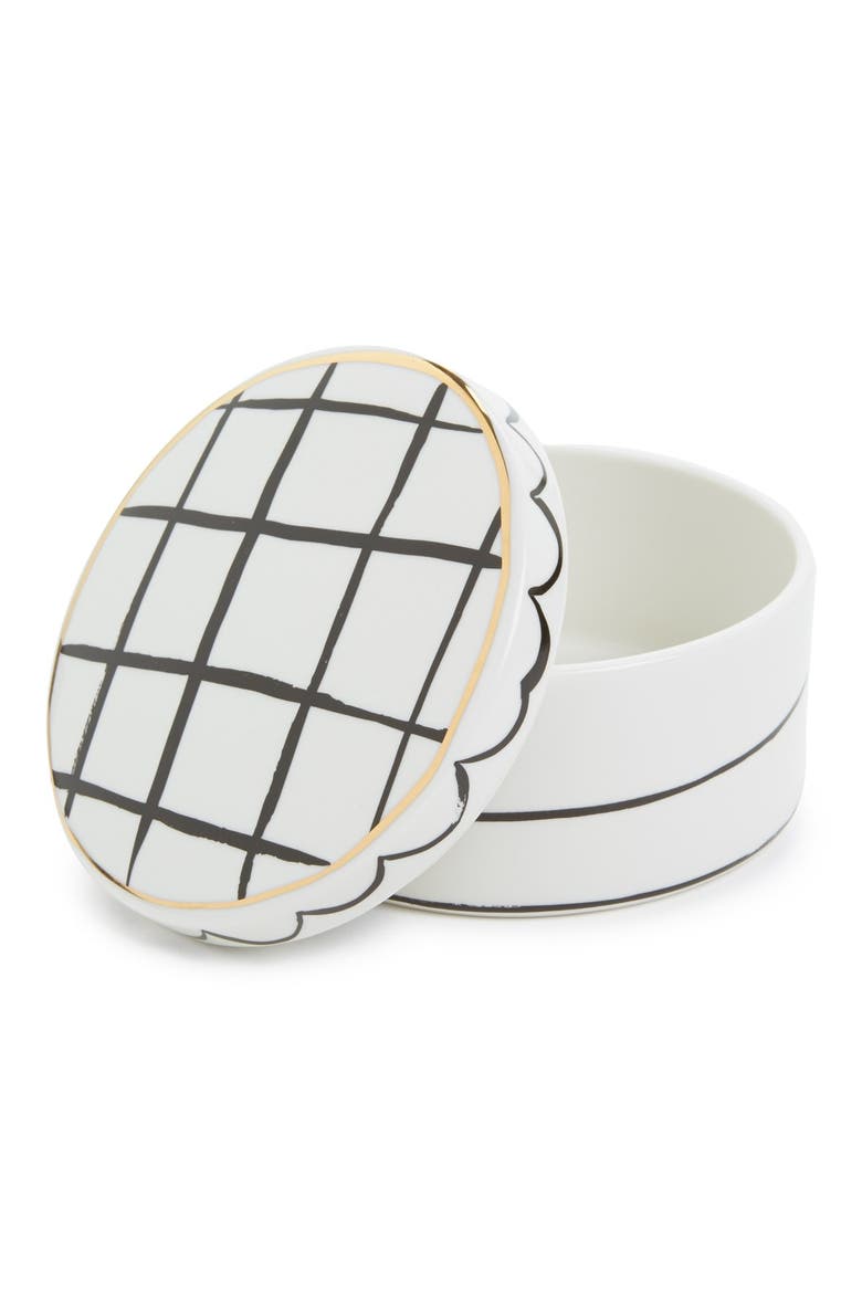 'daisy place' keepsake box, Main, color, WHITE