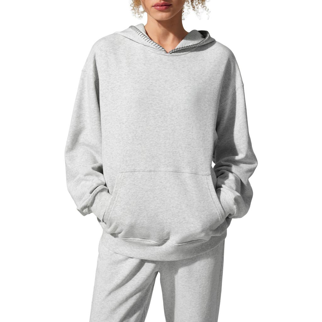 Lilysilk Seamflow Douceur Hoodie In Gray