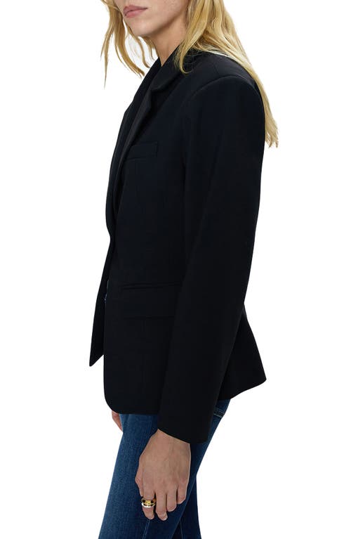 Pistola Stassi Cinched Waist Blazer In Black In Black