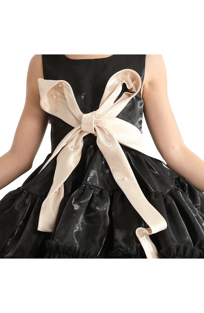 Tulleen Madrona Dress, Alternate, color, Black