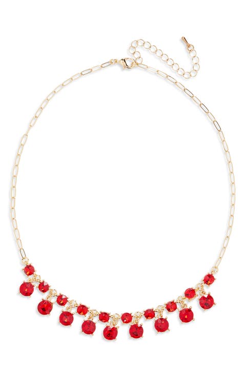 Crystal Stone Necklace