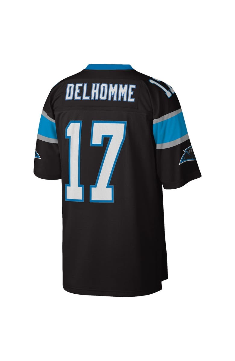 Mitchell & Ness Men's Mitchell & Ness Jake Delhomme Black Carolina Panthers Legacy Replica Jersey, Alternate, color, 