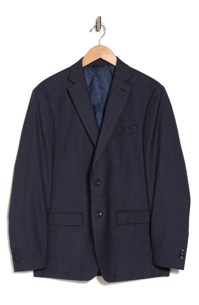 Michael Kors Collection Plaid Wool Blend Sport Coat, Alternate, color, 