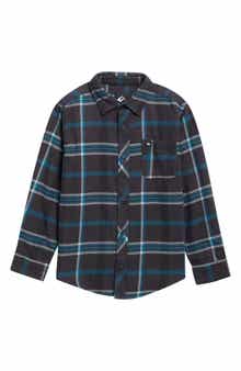 Kids' Brooks Plaid Flannel Shirt