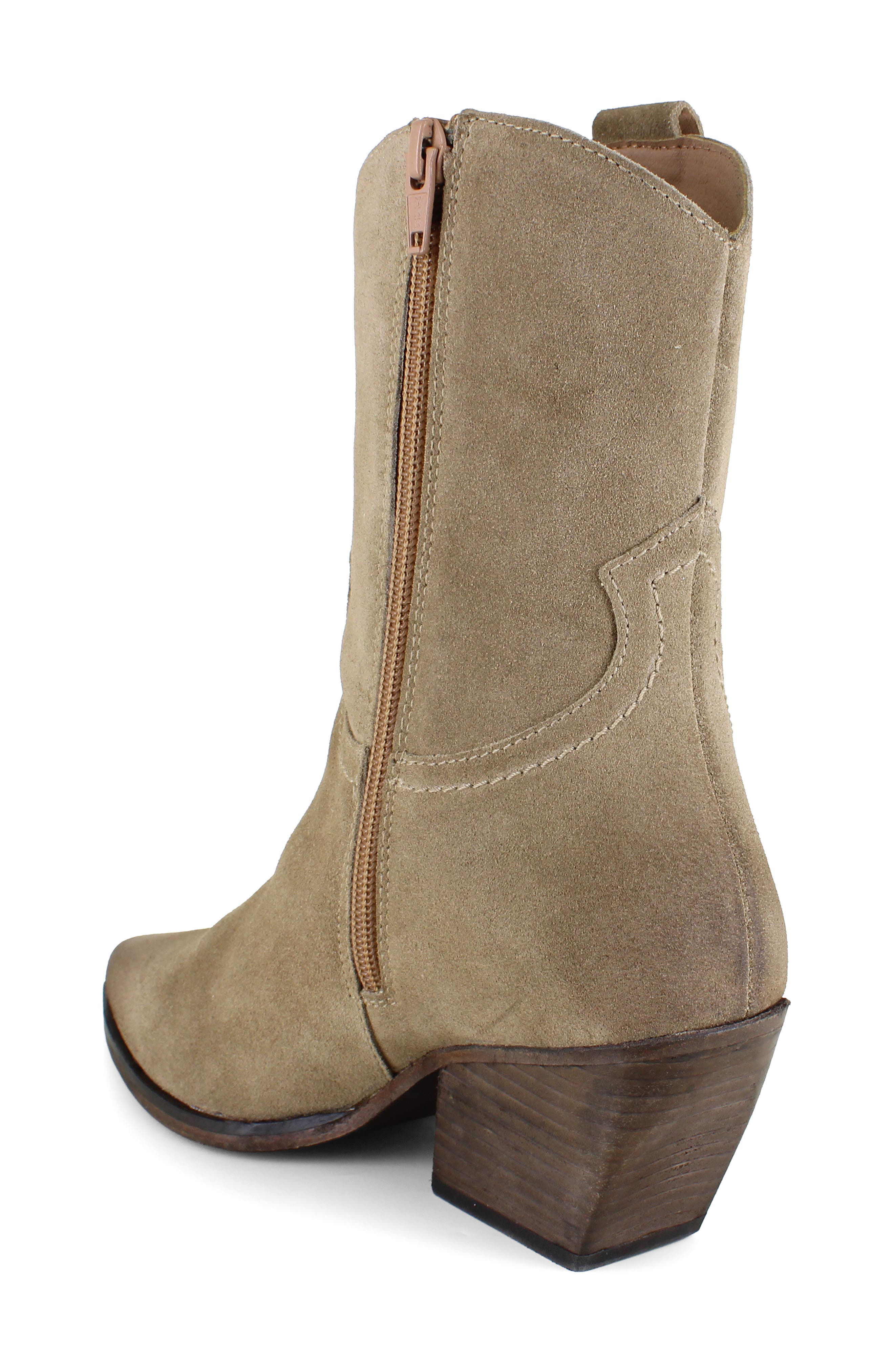 Western Boot, Alternate, color, SAND SUEDE