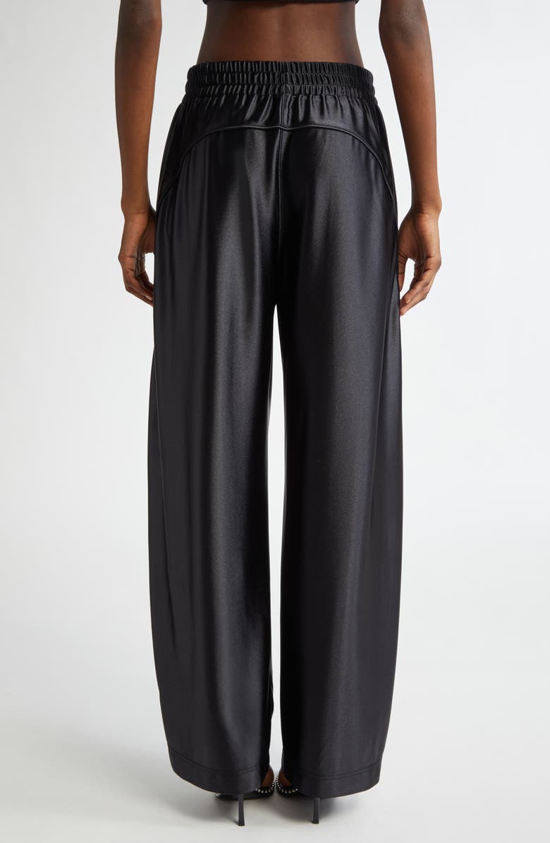 Alexander Wang Satin Jersey Track Pants, Alternate, color, 