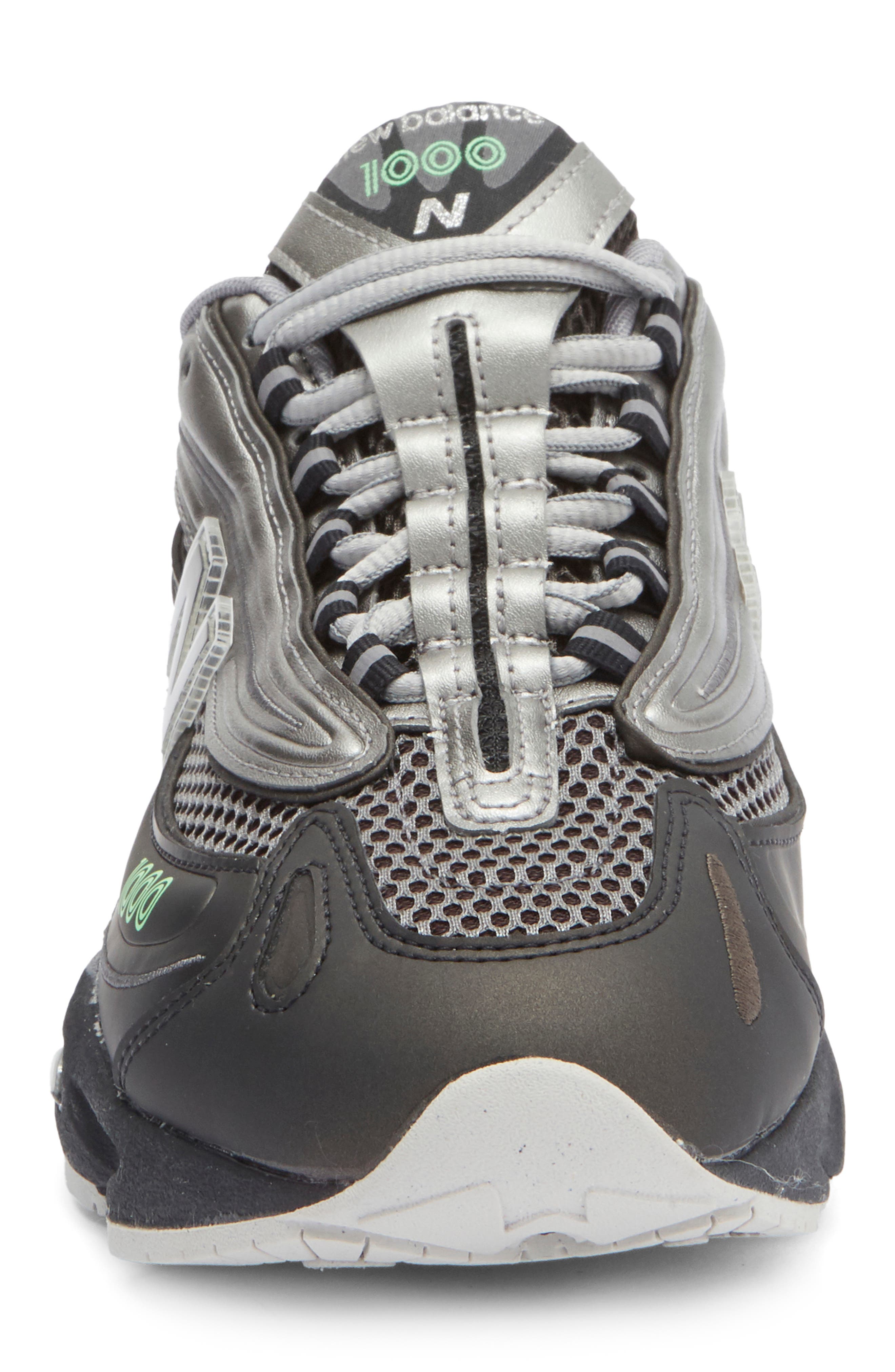New Balance 1000 Sneaker, Alternate, color, Black/ Dark Silver Metallic
