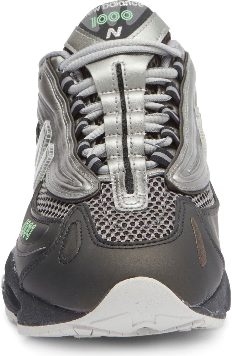 New Balance 1000 Sneaker, Alternate, color, Black/ Dark Silver Metallic
