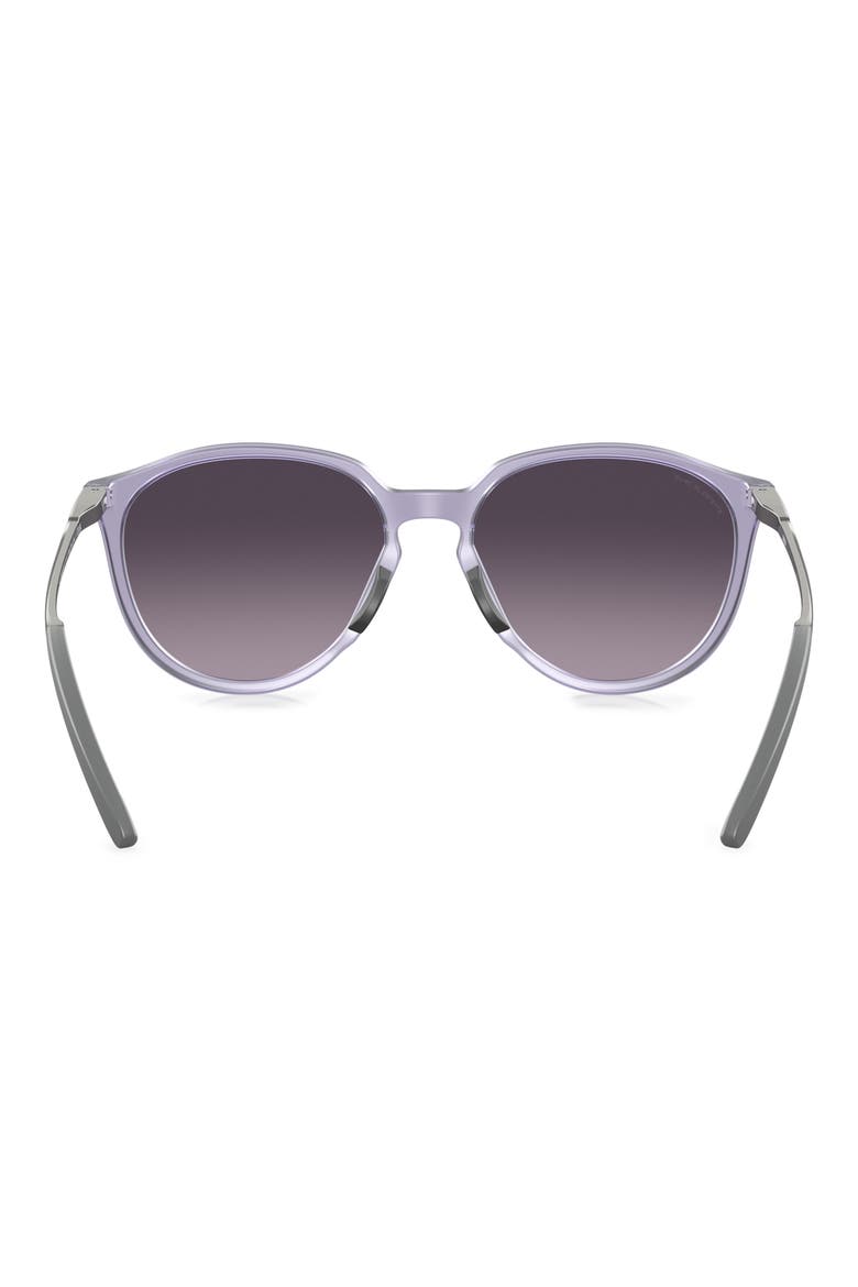 Sielo 57mm Gradient Round Sunglasses, Alternate, color, GREY GRADIENT