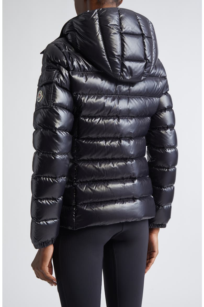 Bady Water Resistant Down Puffer Jacket, Alternate, color, BLACK