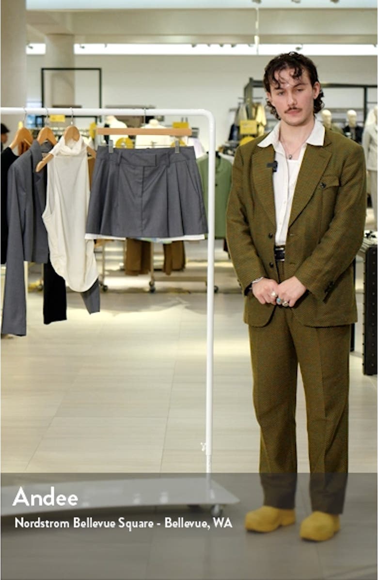 Pleated Miniskirt, sales video thumbnail