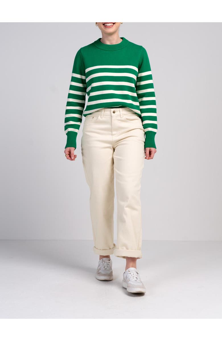 Kettlewell Darla Boyfriend Mid Rise Jeans, Alternate, color, Cream