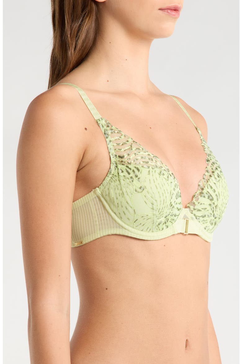 Legend Underwire Plunge T-Shirt Bra, Alternate, color, WILD PISTACHIO