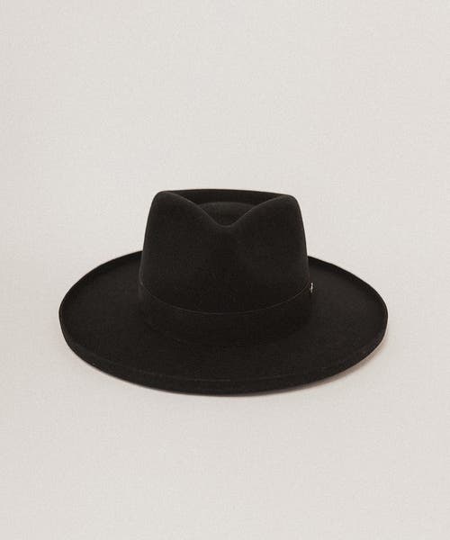 Two Roads Hat Co. Echo Park Fedora Hat In Black