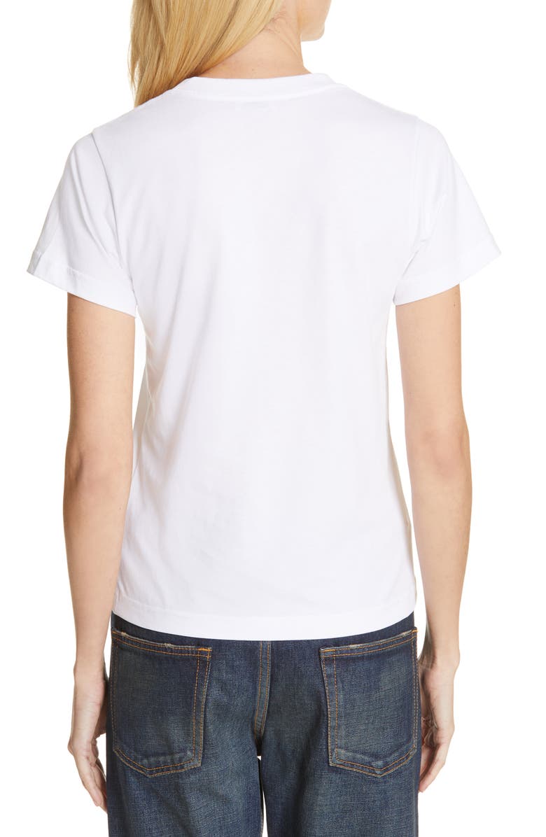 Balenciaga Double-B Logo Tee, Alternate, color, 