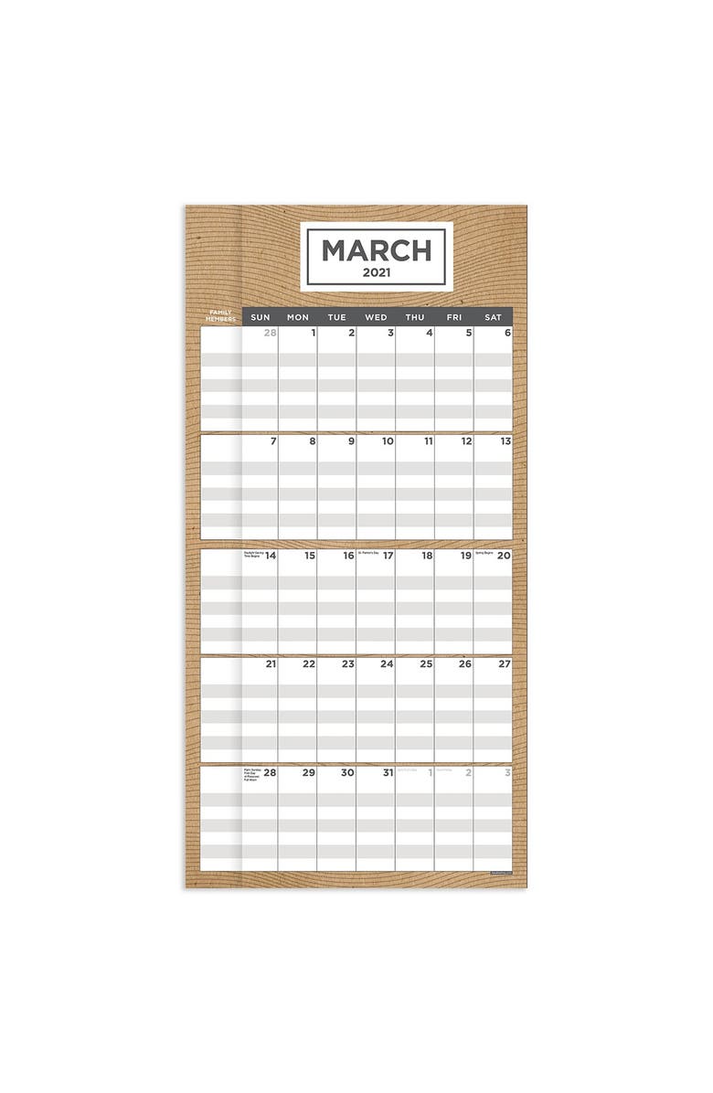 TF PUBLISHING 2021 Parent Planner Wall Calendar, Alternate, color,