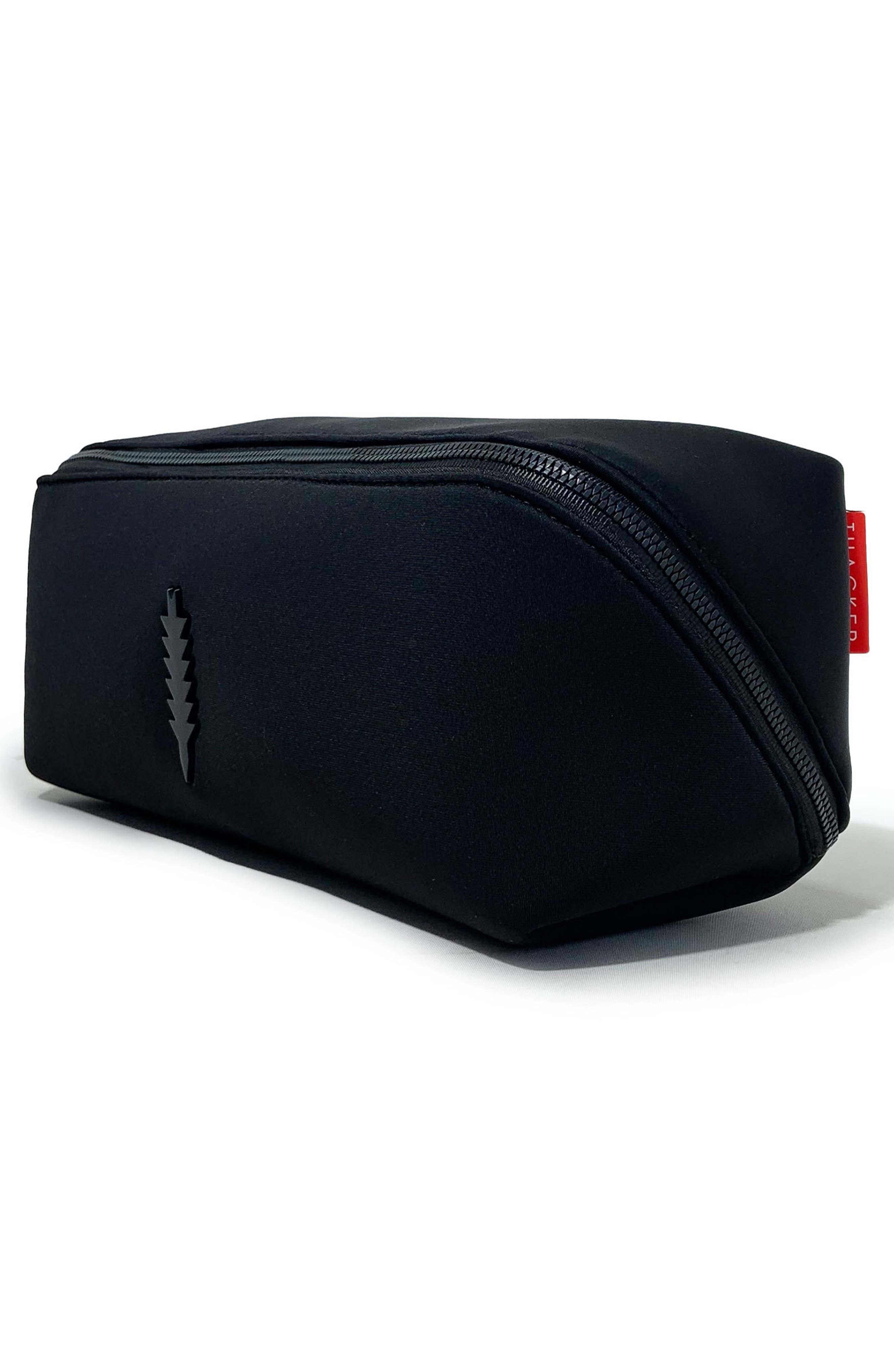 Baker Cosmetic Case, Main, color, BLACK