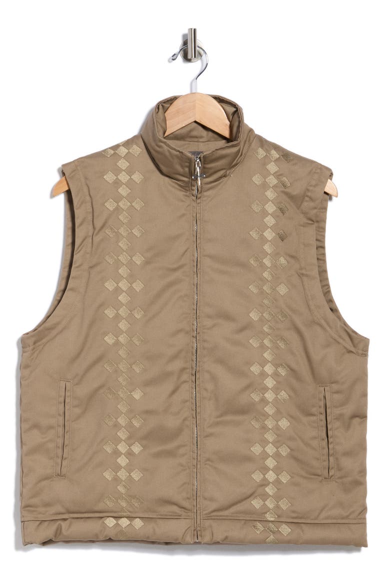 Syracuse Down Vest, Alternate, color, BROWN