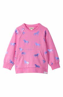 Hatley Kids' Shimmer Horses Sweatshirt