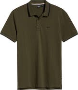 BOSS Parlay Tipped Cotton Polo