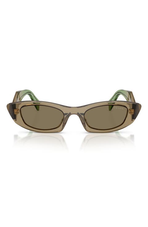 50mm Oval Sunglasses