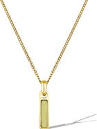 Vincero Men's Birthstone Pendant Necklace