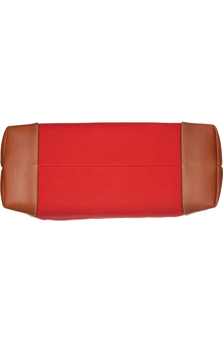 Bottega Veneta Andiamo Mixed Media Messenger Bag, Alternate, color, 6544 Sca/ Li W-Na/ Li W-V.s