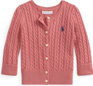 Ralph Lauren Kids' Mini Cable Cotton Cardigan