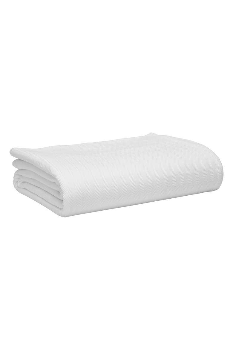 Ultima Organic Cotton Blanket, Main, color, White