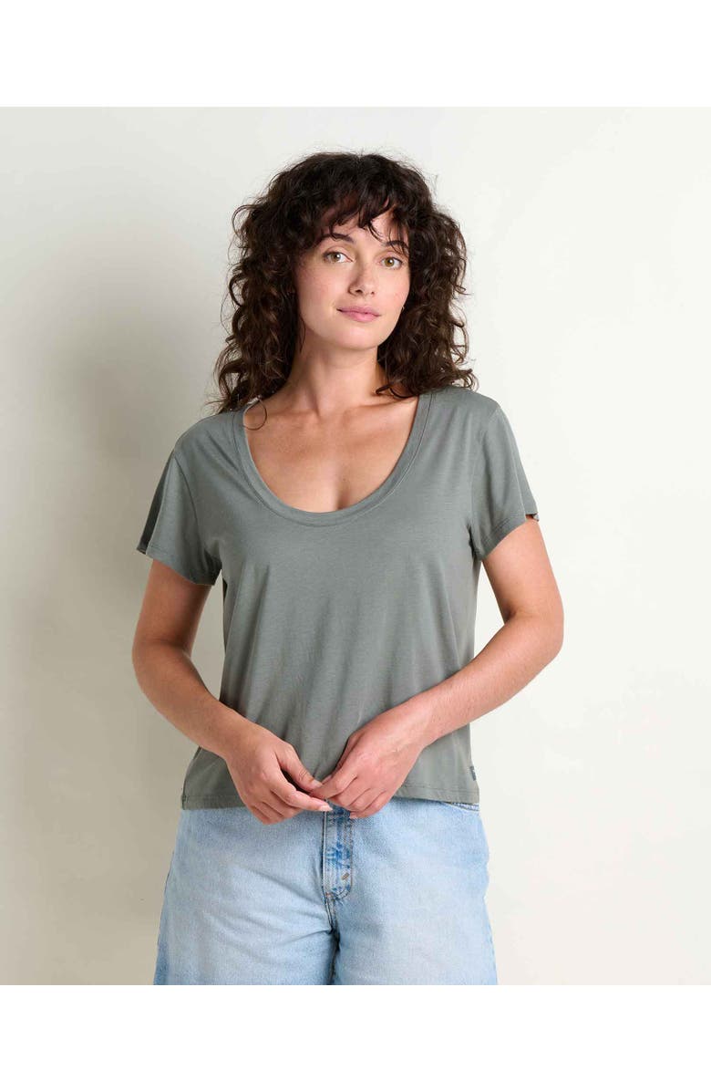 Toad & Co Whisper Tee, Main, color, Slate