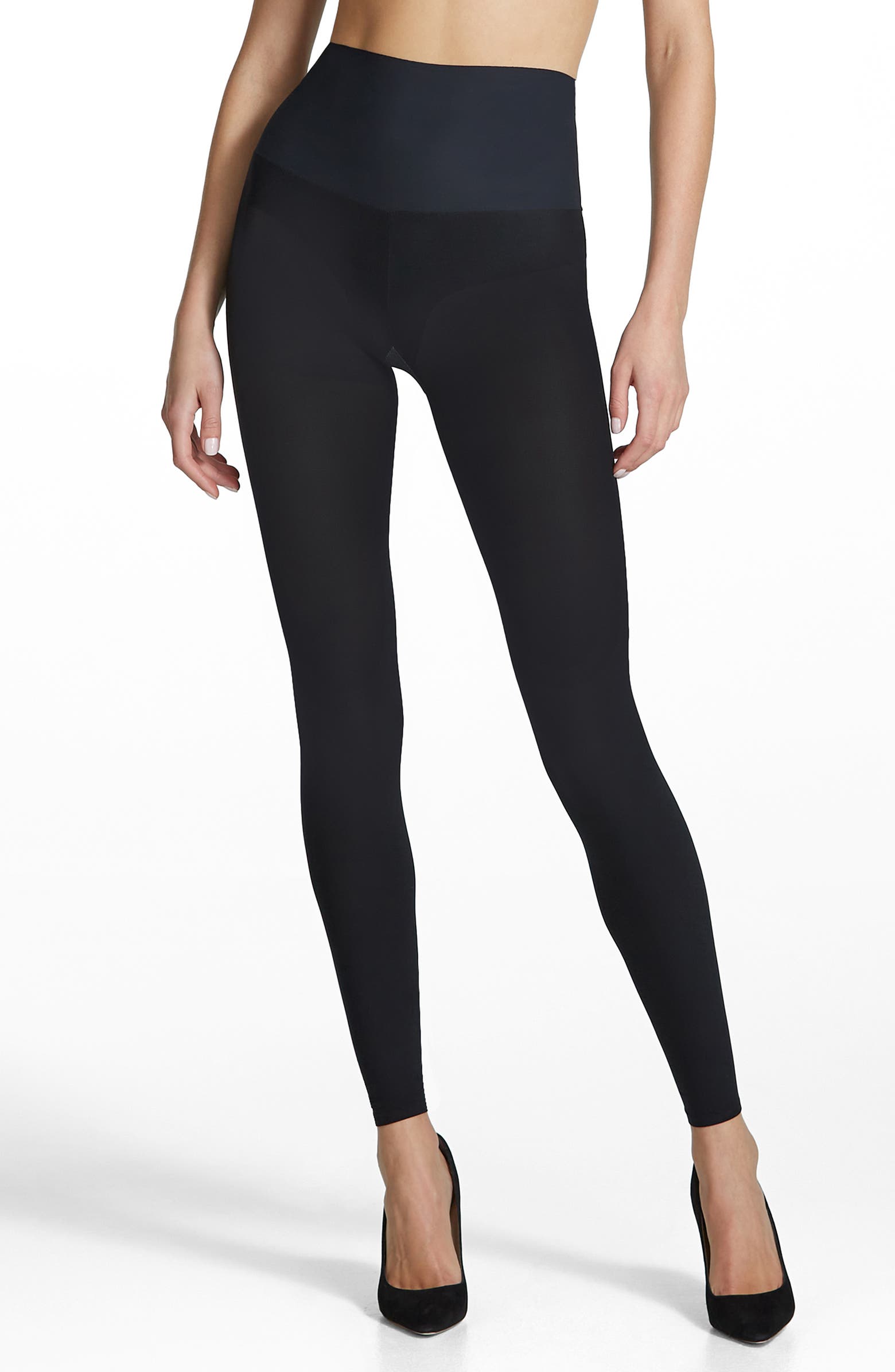Commando Fleece Lined Footless Tights Nordstrom
