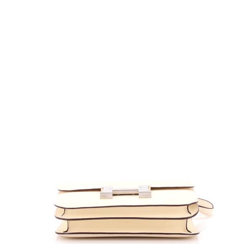 Pre-owned Hermes  Hermes Constance Bag Epsom 18 In Neutral
