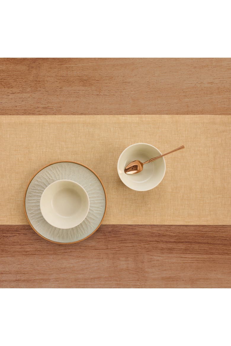 Linen Table Runner - Athena, Alternate, color, Golden Nugget