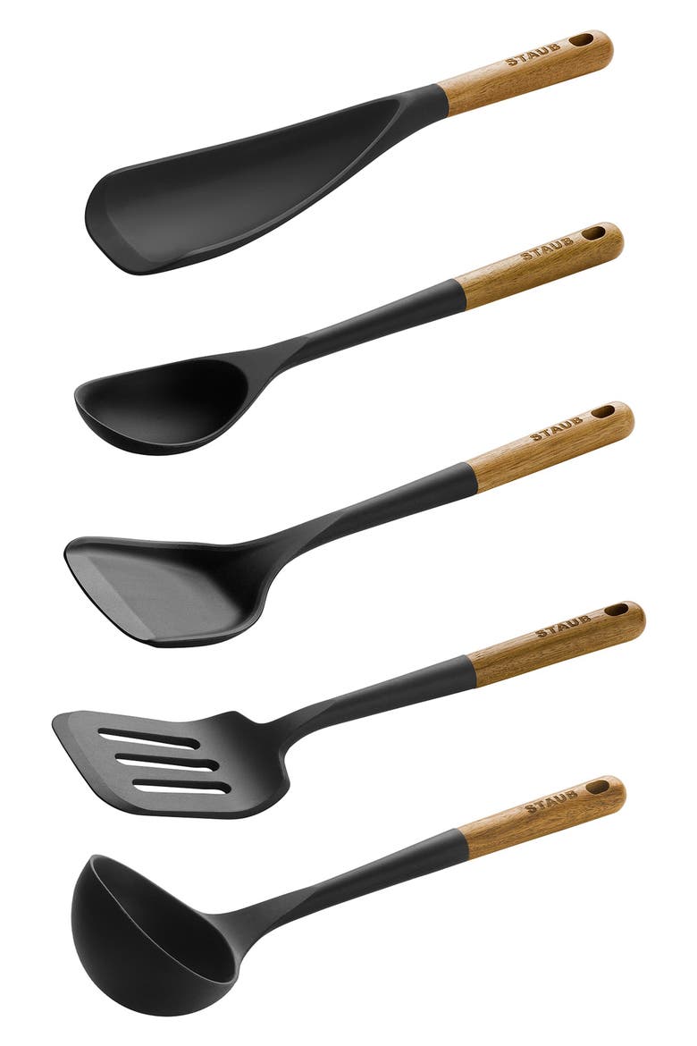 5-Piece Tool Set, Alternate, color, MATTE BLACK