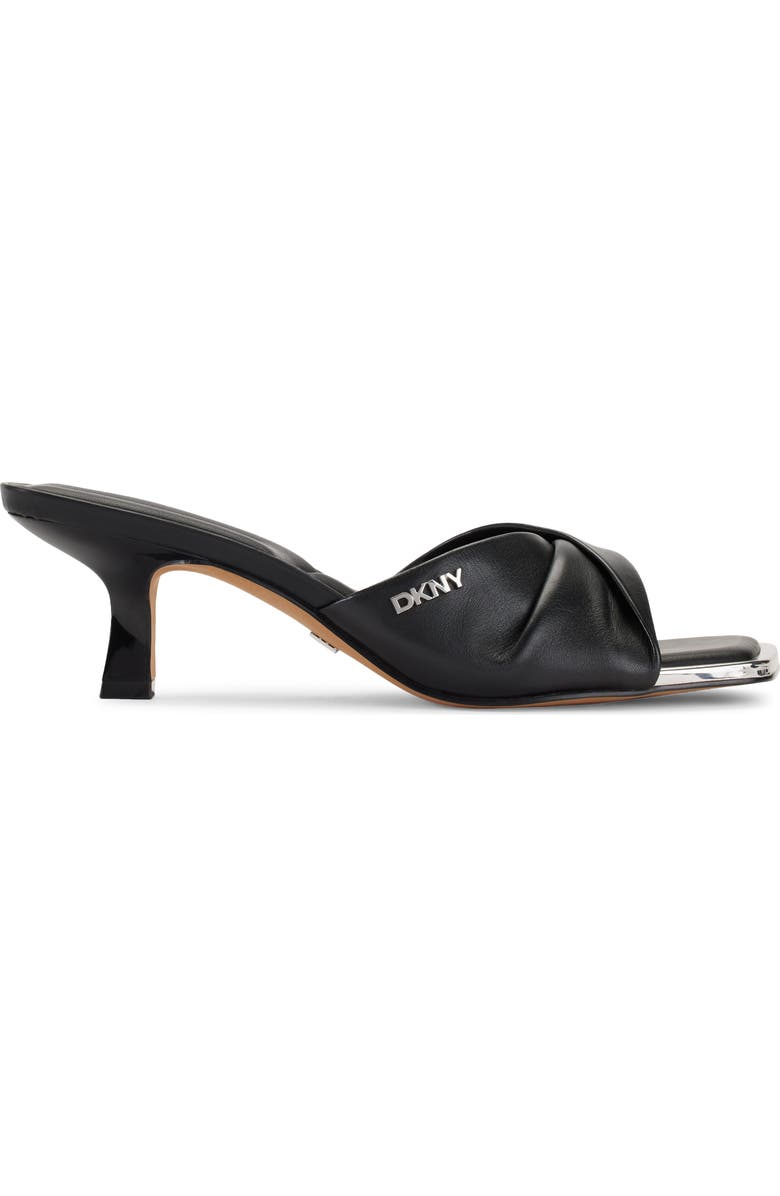 DKNY Twist Strap Kitten Heel Sandal, Alternate, color,