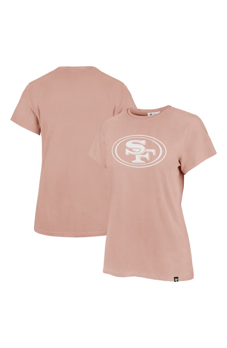 '47 Women's '47  Light Pink San Francisco 49ers Premier Frankie T-Shirt, Main, color, Light Pink