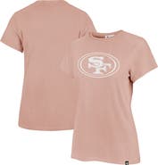 '47 Women's '47  Light Pink San Francisco 49ers Premier Frankie T-Shirt
