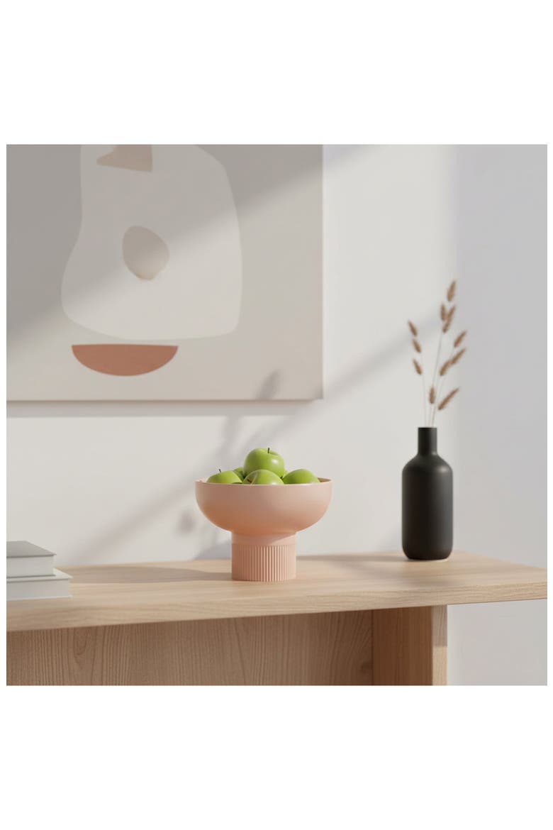 Tip Top Small Ceramic Dinnerware Bowl, Alternate, color, LIGHT PINK
