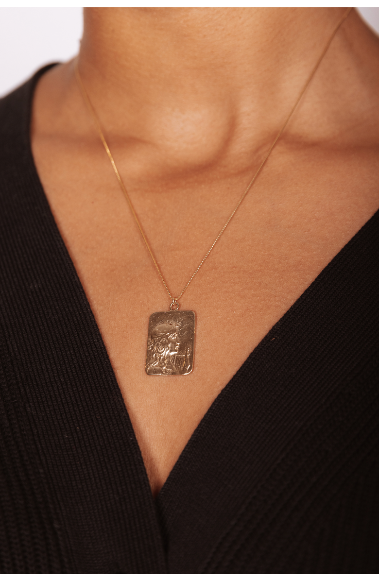 Set & Stones Brayden Necklace, Alternate, color, Gold