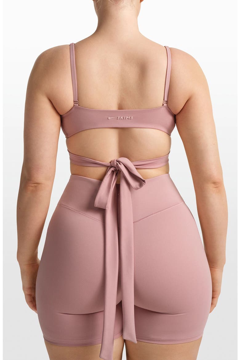 Matte Wrap Bra, Alternate, color, HIMALAYAN